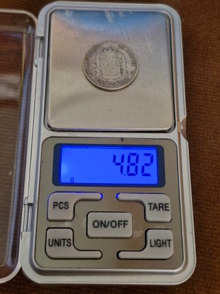 1 Peseta Alfonso XIII 1899 SG-V