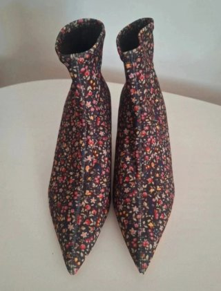 Botines Zara Estampado Floral