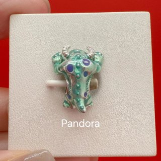 Charm Pandora Monstruo Verde sulley