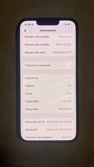 iPhone 14 COMO NUEVO