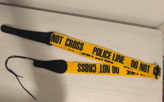 Correa de guitarra Police Line Do Not Cross
