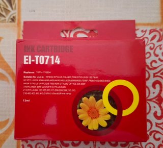 8 Cartuchos de tinta impresora Epson,