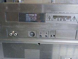 Radio Cassette A.R. SYSTEMS
