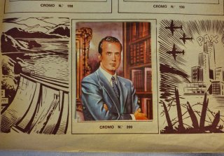 Álbum Cromos Historia España 1974. Petronio