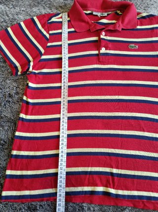 Polo Lacoste Rayas Vintage Talla S (3)