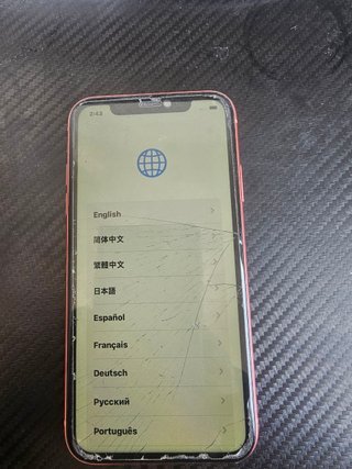 iPhone XR Naranja para piezas