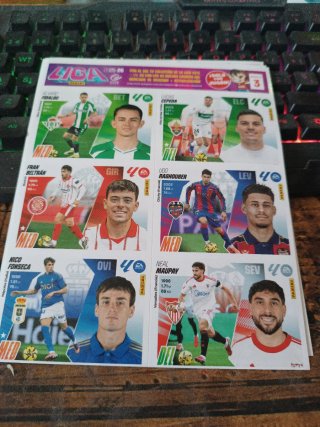 Cromos Panini Liga 2025-26