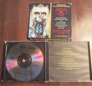 Michael Jackson Dangerous Edición Coleccionista 2c