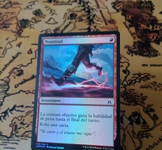 CARTA MAGIC FOIL - PRONTITUD