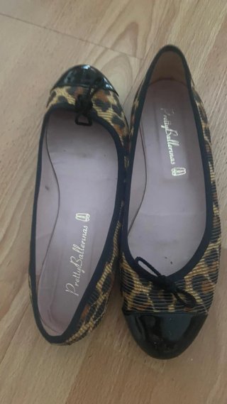 Pretty Ballerinas leopardo y charol