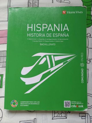 Hispania, historia de España 2 bachillerato