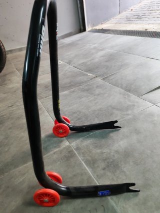 Caballete moto Bihr negro