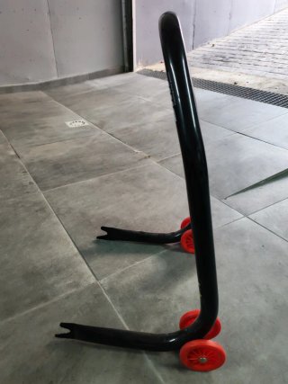 Caballete moto Bihr negro