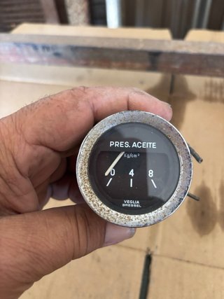 Reloj Presión Aceite Veglia Borletti