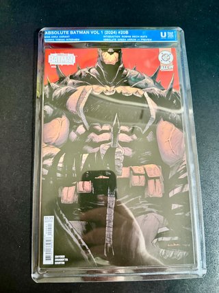 Comic USA Absolute Batman #20B Kris Anka Soft Slab