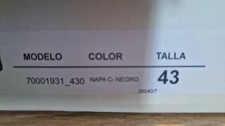 Zapatos ITURRI Negros