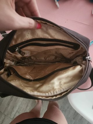 Bolso hombre marrón