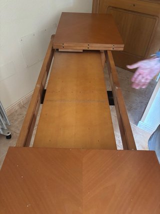 Mesa extensible consola