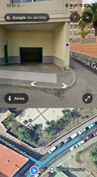 Alquiler plaza de garaje