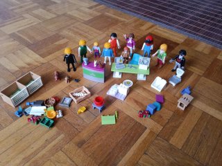 Lote Playmobil figuras y accesorios