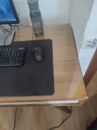 Mesa escritorio nórdica 120x60cm altura 77cm
