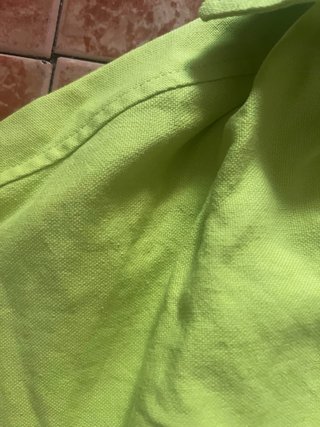 Camisa Crop Top Bershka Verde