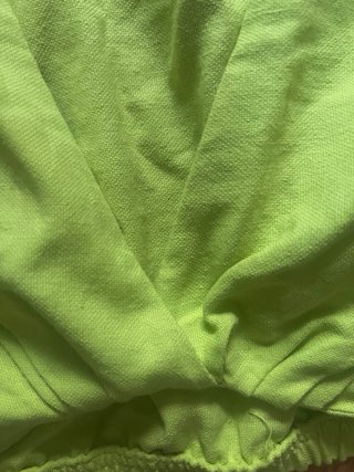 Camisa Crop Top Bershka Verde