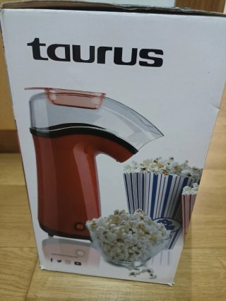 Palomitera Taurus Popcorn Roja