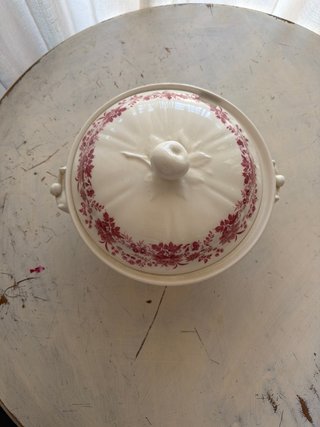 Sopera San Claudio porcelana floral