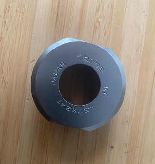 Juego de bielas Shimano FC-S125 y Eje Tange