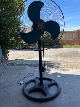 Ventilador de Pie NOVUS Negro/Verde
