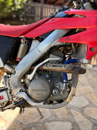 Honda CRF250X 2006 Roja y Blanca. Version Enduro