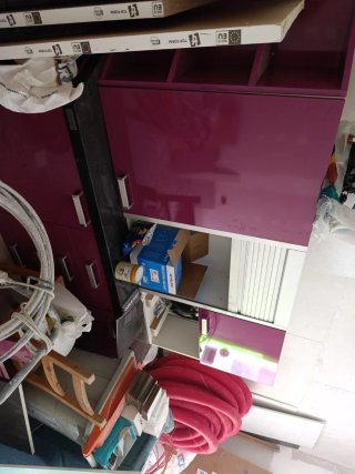 Muebles de cocina de exhibición