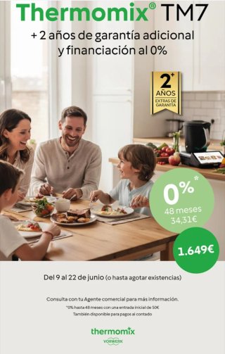 Thermomix TM7 con un regalo muy especial.