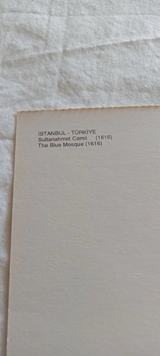 Postales Mezquita Azul exterior Estambul Turquía
