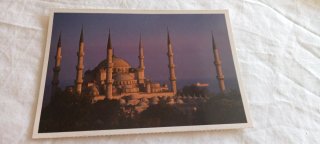 Postales Mezquita Azul exterior Estambul Turquía