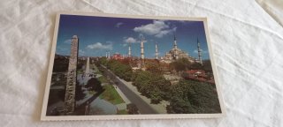 Postales Mezquita Azul exterior Estambul Turquía