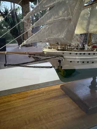 Maqueta de Juan Sebastián Elcano.