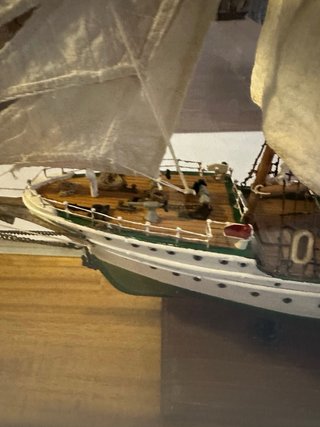 Maqueta de Juan Sebastián Elcano.