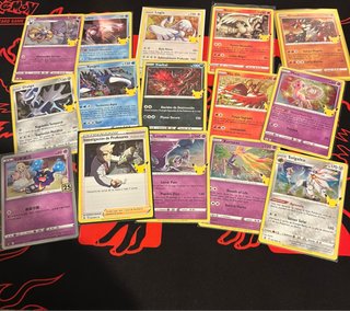 Colección 25 Aniversario Pokémon Pack completo