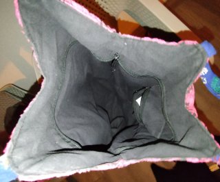 Bolso patchwork étnico