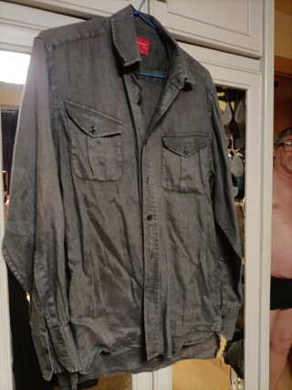 Camisa Lino REPORT COLLECTION Talla S