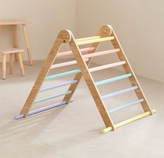 Triángulo de aprendizaje madera Pyqer Colors Sklum