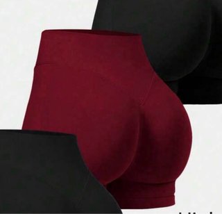 Short deportivo rojo gym