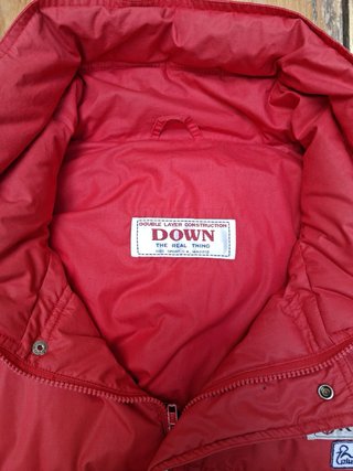 Chaqueta de plumas ROX roja