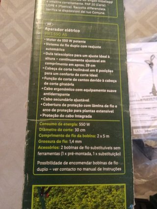 Aparador Elétrico Parkside PRT 550 A5