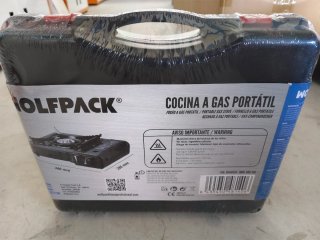 Cocina Portátil Gas WOLFPACK Cartucho