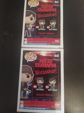 Funko Pop! Red Dawn Matt & Jed Eckert