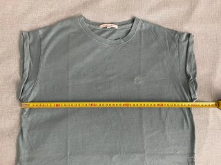 Camiseta Scalpers Mujer Talla XS Verde Azulado