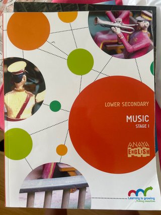 Libro Música Lower Secondary Stage I